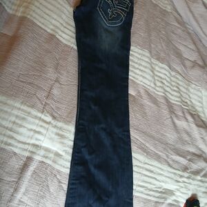 Rock Revival Dark Blue Flare Jeans